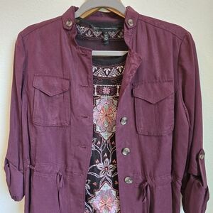 EUC WHBH Women's Purple Jacket 2